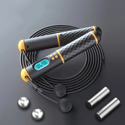 CHENGMO SPORTS Custom Heavy Smart Weight Loss Smart Skipping Jump Rope Counter Speed Digital Skip Rope Adjustable Cordless Skip