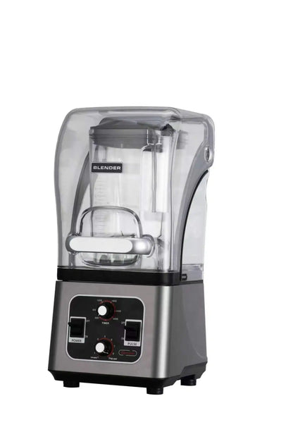 BLG Intelligent Commercial Blender 1.8L Juice Bar for Home Hotel Use Ice Crush Jug Soundproof Cover Electric Power Source