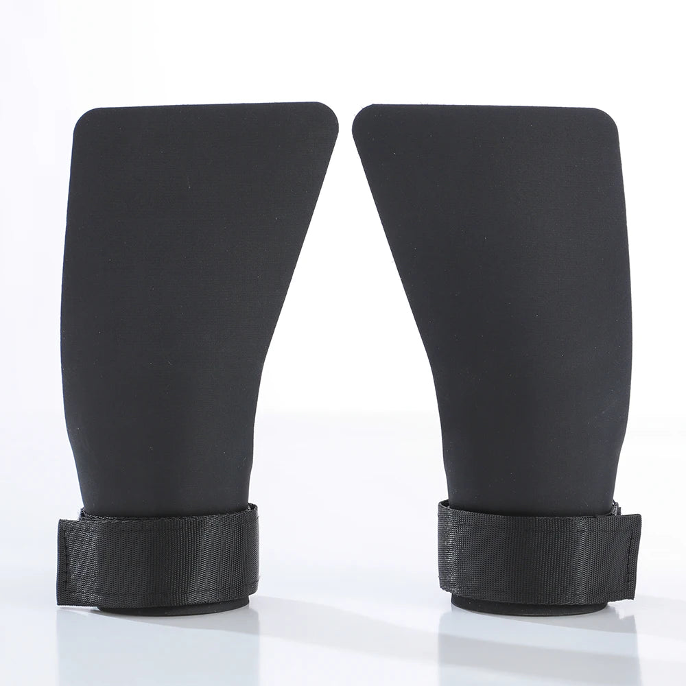 Leather Breathable Adjustable No-hole Hand Grips Crossfit Pull-ups Cross Training Gymnastics WODS Weightlifting Bodybuilding