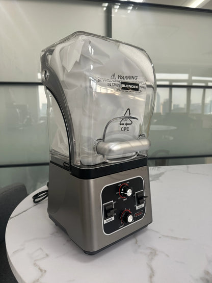 BLG Intelligent Commercial Blender 1.8L Juice Bar for Home Hotel Use Ice Crush Jug Soundproof Cover Electric Power Source