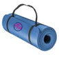 NBR Quilted Personalised Yoga Mat Outdoor with Carrying Strap Knee Pad Outdoor