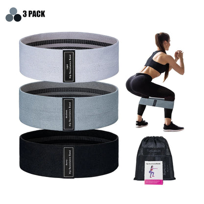 New Arrival Zakerda ZK0307 Custom Logo Durable Green Polyester Fabric Latex Hip Loop Booty Resistance Bands Set for Home Gym
