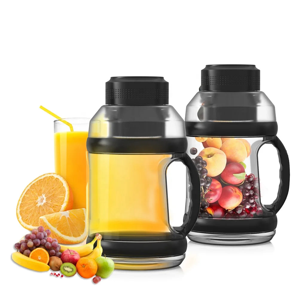 USB Blender Juicer Mini Electric Portable Rechargeable Travel High Quality 2L Large Capacity Multifunctional Household Outdoor