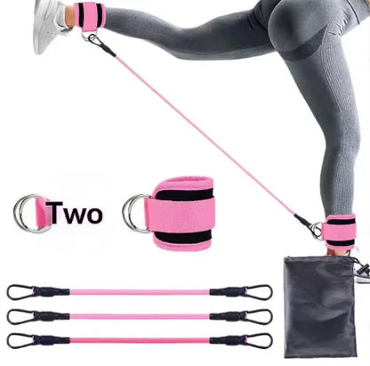 Protect Ankle Avoid Injuries Heavy Duty TPE Fitness Ankle Straps for Cable Machines and Sports Protection