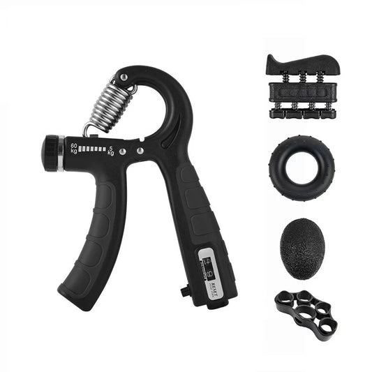 Adjustable 5-60kg Portable Lightweight Hand Grip Strengthener Kit Economical Forearm Exercise Equipment