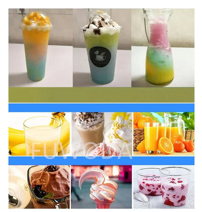 Super Silent Commercial Heavy-Duty Blender Sound Reducing Multifunctional Touchpad Controls
