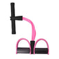 Women Exercise Home Gym Latex Chest Expander Resistance Band Equipment, 4-tube Sit-up Pull Rope Pedal Resistance Band