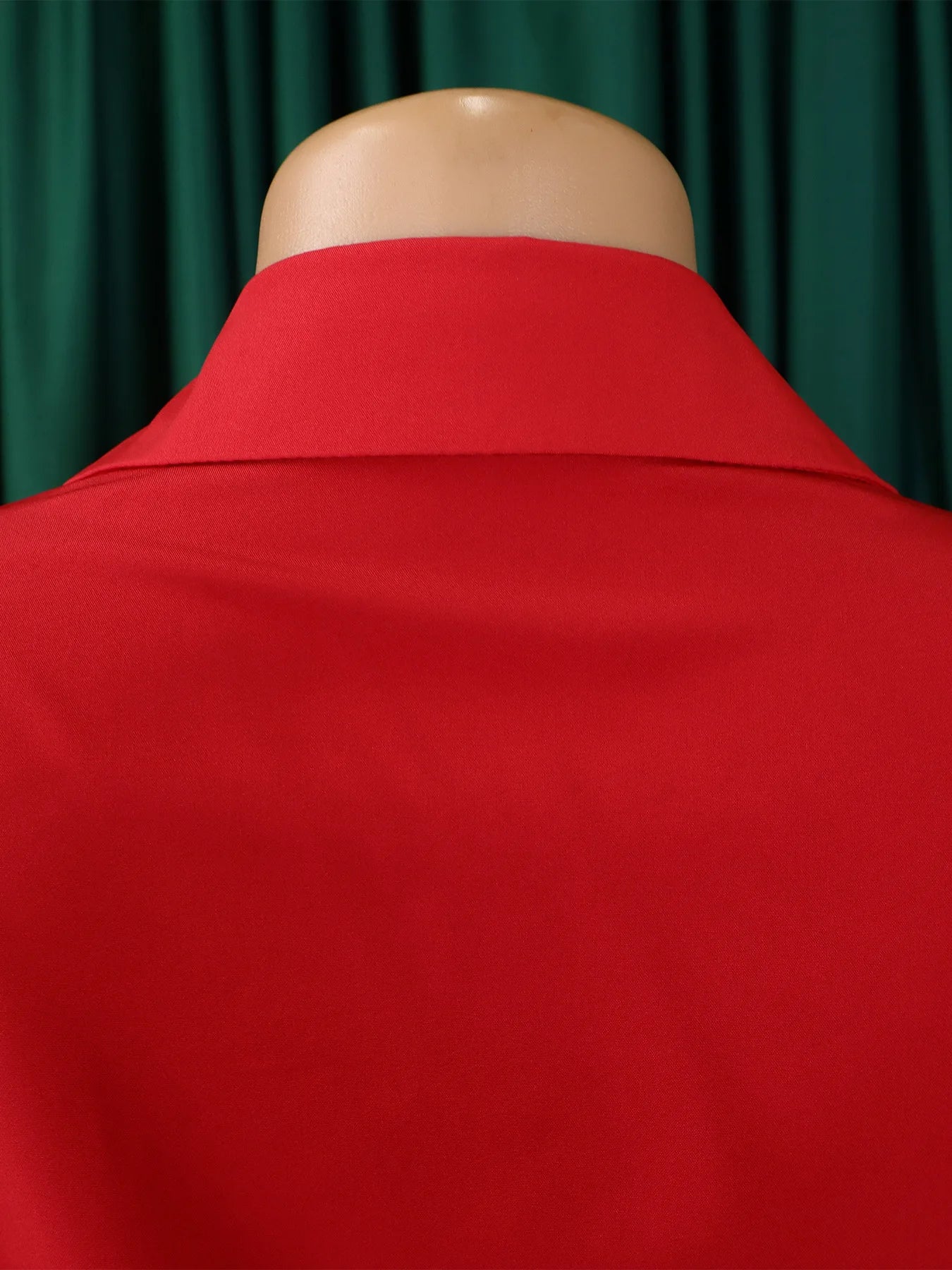 Women's Dress Professional Attire Casual and Elegant V-neck Long Sleeves Office Wear with Belt Plus Size Women's Dress