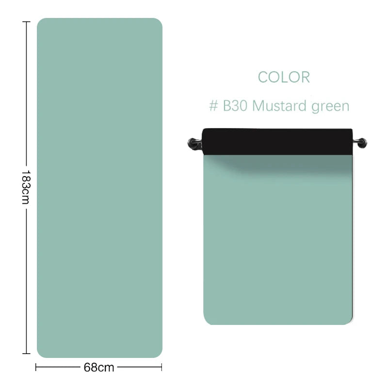 Can Be Customized Wholesale Environmentally Friendly PU Yoga Mat