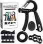 Adjustable 5-60kg Portable Lightweight Hand Grip Strengthener Kit Economical Forearm Exercise Equipment