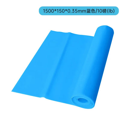 2025 Resistance Exercise Flat Bands for Strength Training Yoga Pilates Latex Elastic Band Workout Bands With Different Strengths