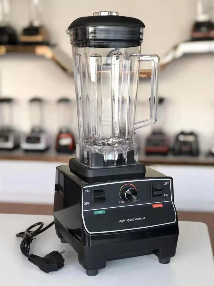 Blender Juicer Machine 1200W 2L Capacity BPA Free Container Multi-Speed 9 Settings Electric Commercial Use Household Hotel
