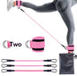 Protect Ankle Avoid Injuries Heavy Duty TPE Fitness Ankle Straps for Cable Machines and Sports Protection