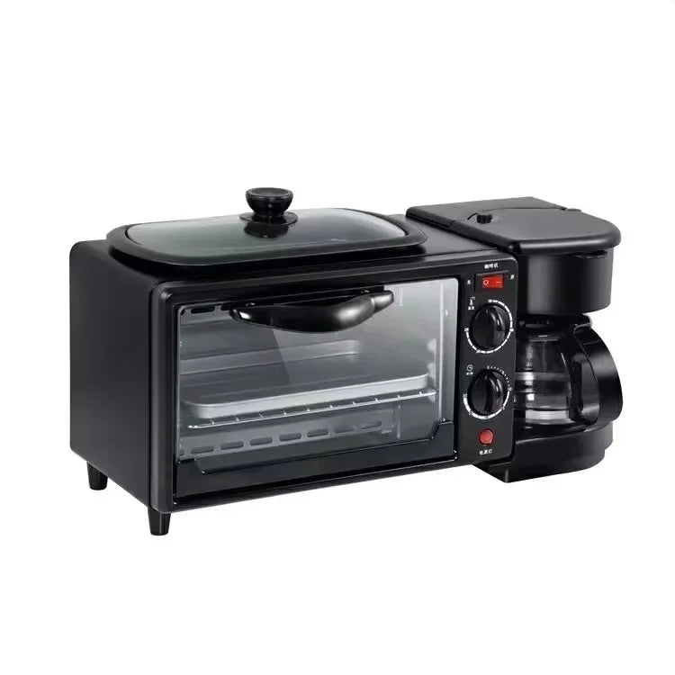 Multifunction Home Use Sandwich Maker Automatic Household 3 in One 9L Oven Multifunction 3 in 1 Breakfast Maker