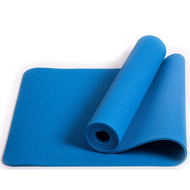 High quality 6mm thick yoga mat printed non-slip supplier