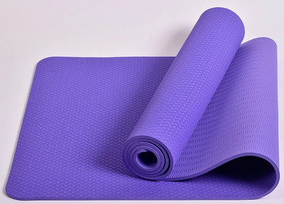 High quality 6mm thick yoga mat printed non-slip supplier