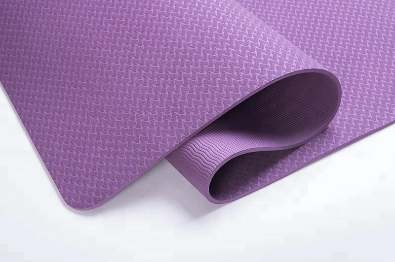 High quality 6mm thick yoga mat printed non-slip supplier