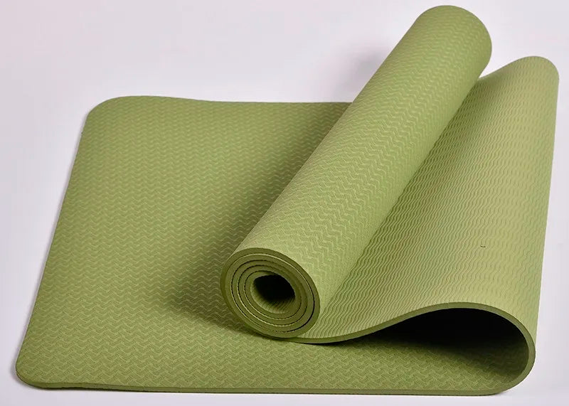 High quality 6mm thick yoga mat printed non-slip supplier