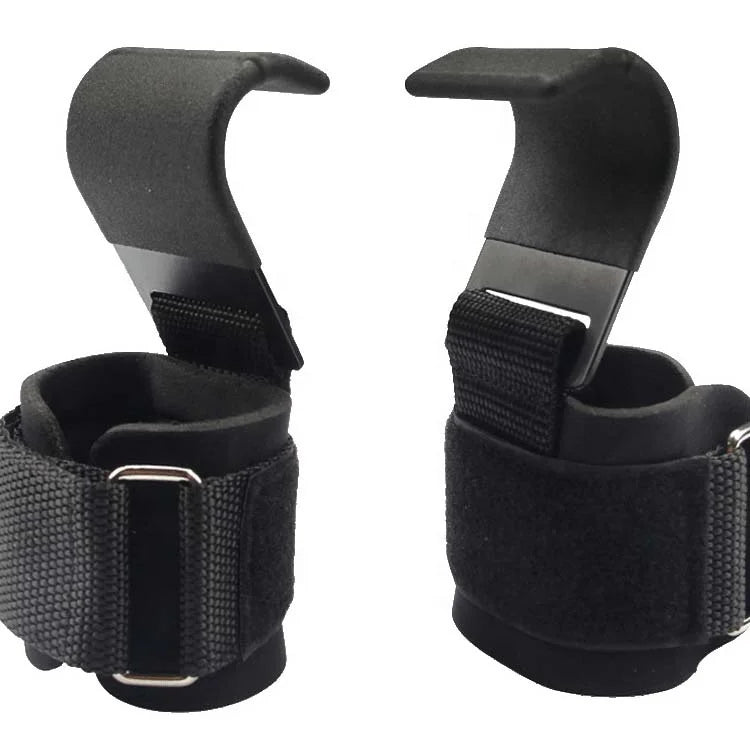 New Design Neoprene & Nylon Weightlifting Glove Hook Pad CE Certified Unisex for Gym Fitness