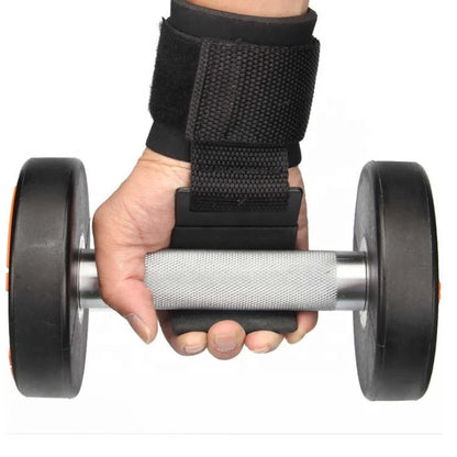 New Design Neoprene & Nylon Weightlifting Glove Hook Pad CE Certified Unisex for Gym Fitness