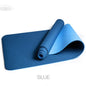 Non Slip Custom logo Print Double Layers Gym 6mm Tpe Yoga Mat