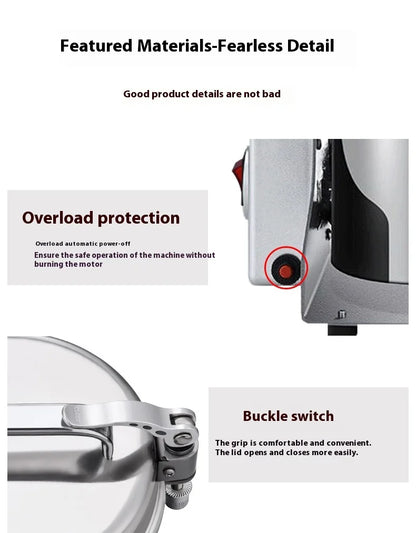 Kitchen Stainless Steel Ultra-Fine Pulverizer Household Electric Grinding Machine Blenders for Medicinal Materials Grains