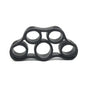 Anti-Slip Circular Silicone Five Finger Pulling Device 6-Piece Set Light/Medium/Heavy Resistance Hand Rehabilitation Hand