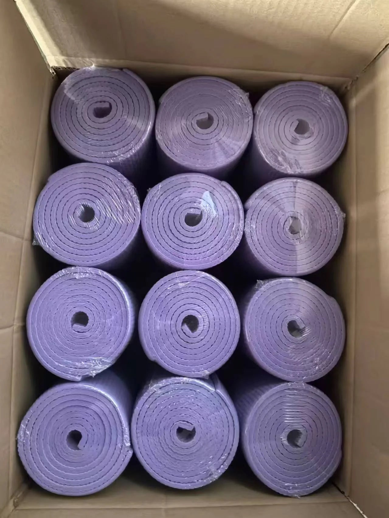 PVC Non Slip Eco-Friendly Waterproof Yoga Mats Universal 4mm Thick 183cm Length Custom Logo with Carrying Strap Wholesale