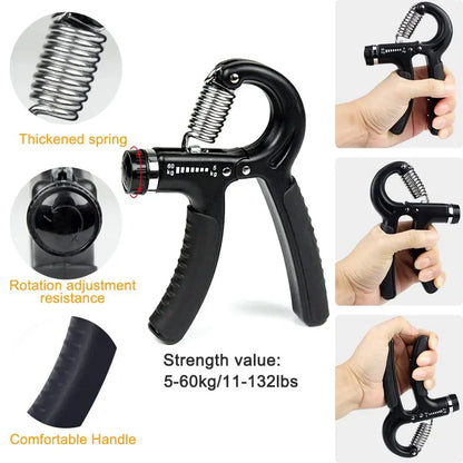 Wrist Arm Exercise Trainer Silicone Strengthener Gymnast Hand Grip Trainer Set Hand Muscle Training
