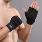 VBOSI Manufacturer Adjustable Wholesale Custom LOGO Light Half-fingers Sports Gym Gloves Weightlifting Cycling Workout