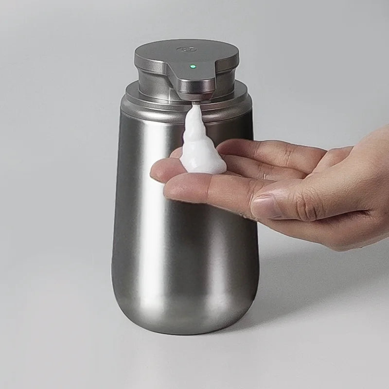 Smart Home Appliances 316 Stainless Steel Seifenspender Elektrisch USB Rechargeable Electric Wall Automatic Soap Dispenser