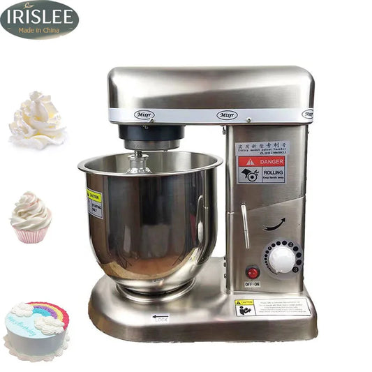 Electric Stand Food Mixer Stainless Steel Chef Machine 5L Bowl Cream Blender Knead Dough Machine Cake Bread Whisk Egg Beater