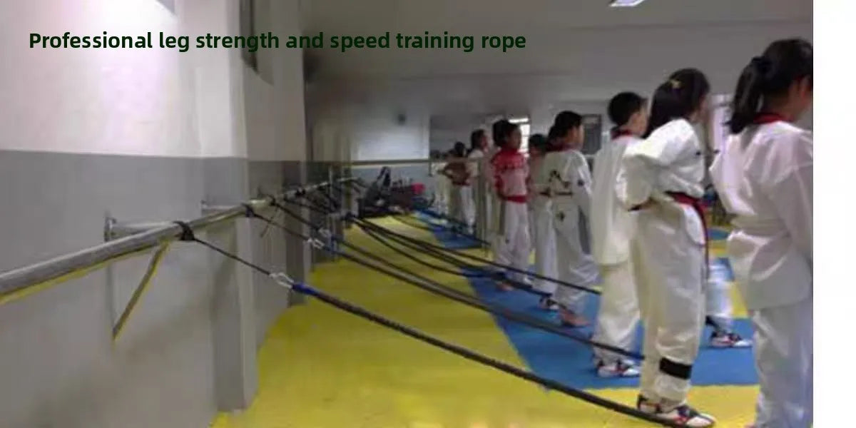 Single-strand Latex Resistance Band NBW-tls030 Indoor Training Taekwondo High Kicks Track Field Explosive Power Development
