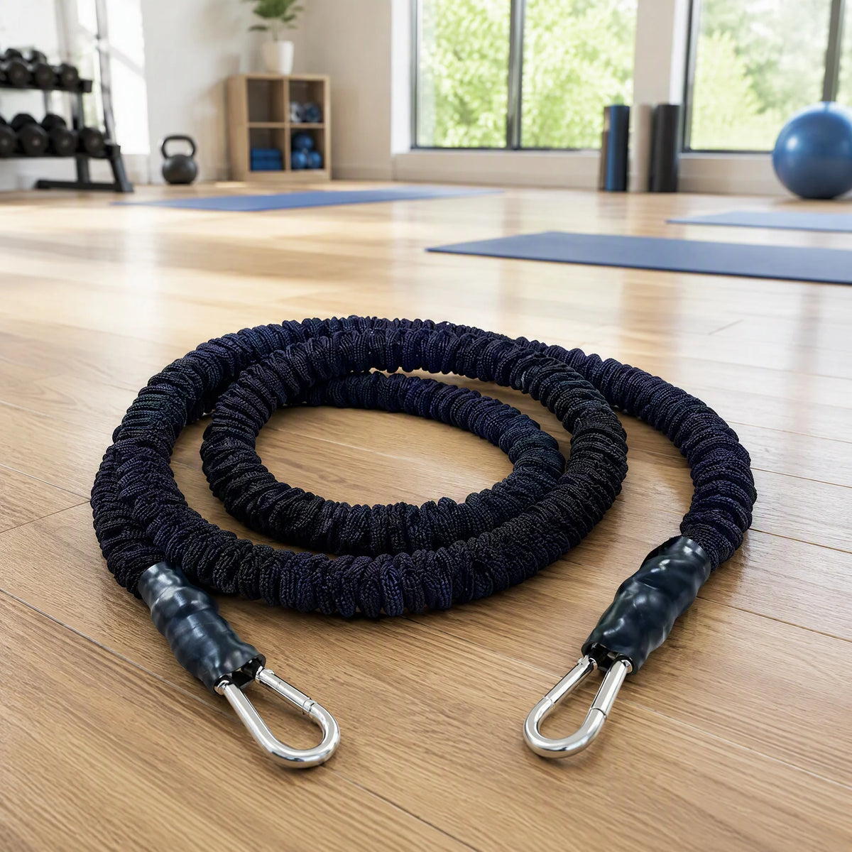 Single-strand Latex Resistance Band NBW-tls030 Indoor Training Taekwondo High Kicks Track Field Explosive Power Development