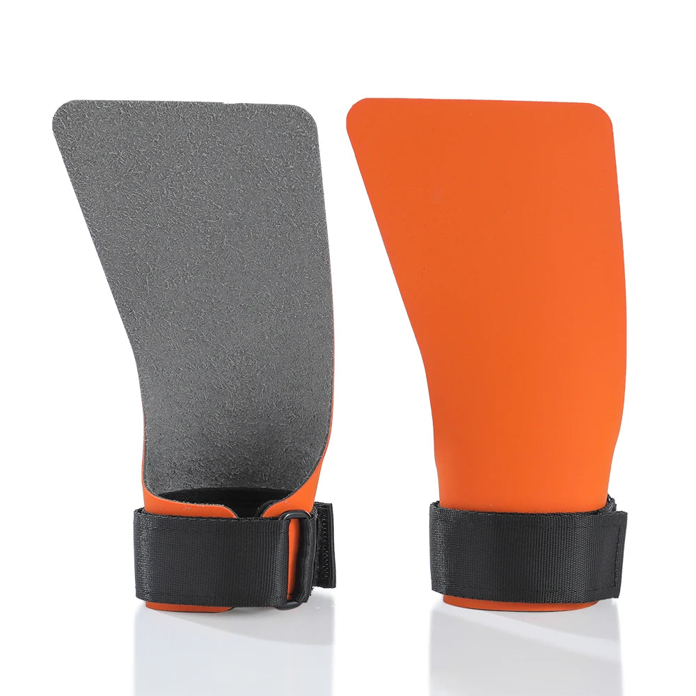 Leather Breathable Adjustable No-hole Hand Grips Crossfit Pull-ups Cross Training Gymnastics WODS Weightlifting Bodybuilding