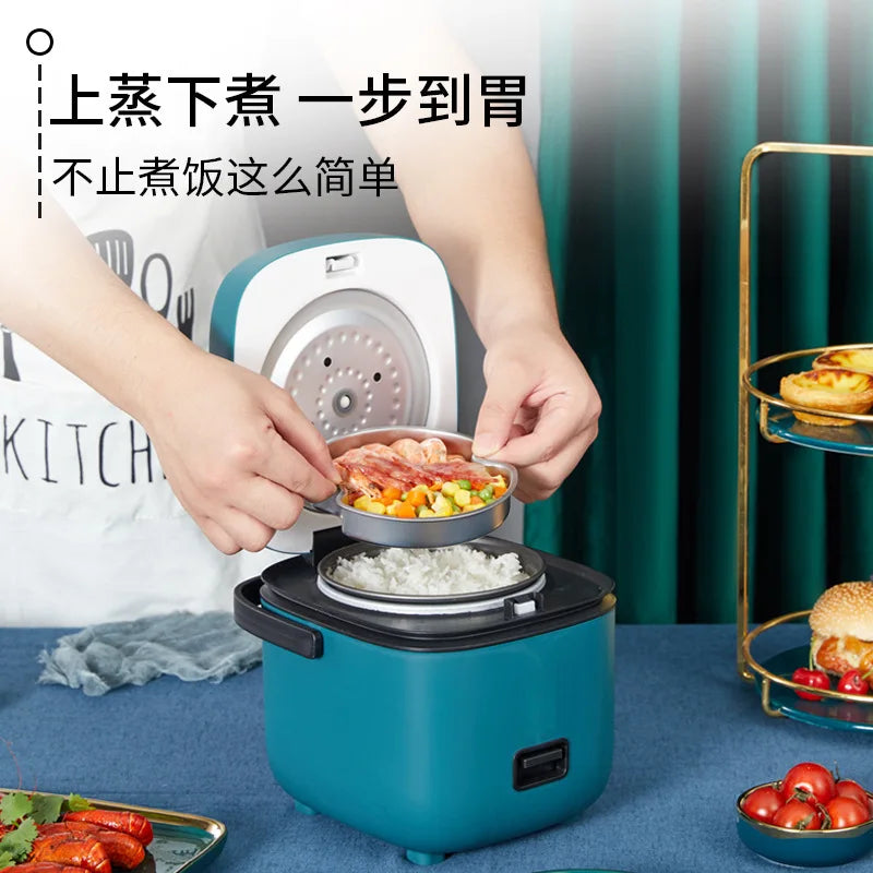 Wholesale National Home Portable Multifunctional Rice Cooker Small Mini 1.2L 2 in 1 Korean Cheap Electric Rice Cooker