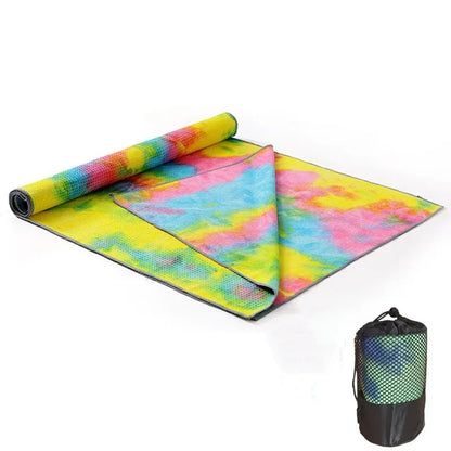 Professional Custom Yoga Mat Towel With Quick-Dry Microfiber and Durable Design