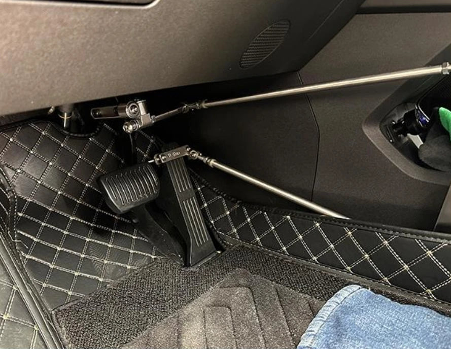 Portable Handicapped Push Pull Hand Control for Gas and Brake Car Drive
