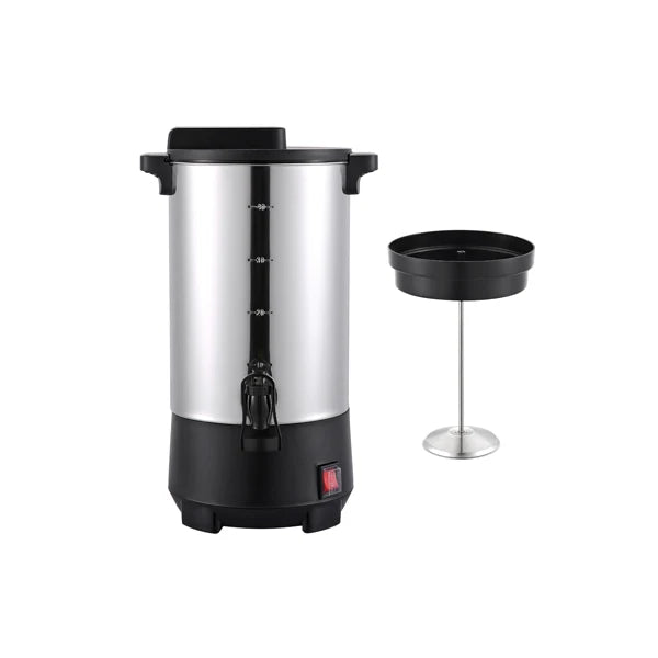50 Cup Coffee Boiler, New 304S/S 50 Cup Fast Brew Coffee Urn and Hot Beverage Dispenser