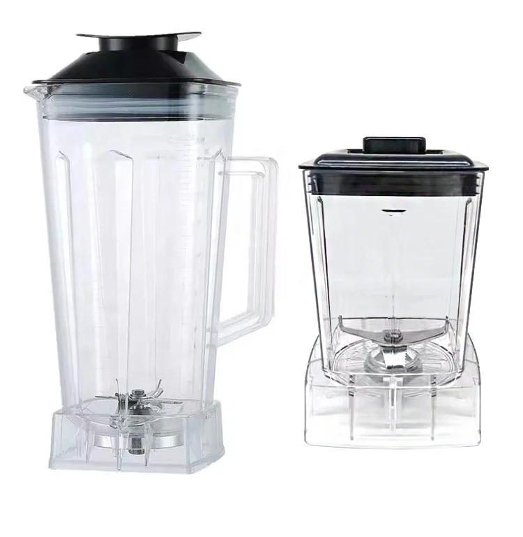 Silver crest Blender 5500W Large Power 2 in 1 Smoothies Maker Commercial Blender with Grinder Cup Double Cup Blender