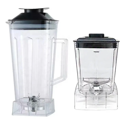 Silver crest Blender 5500W Large Power 2 in 1 Smoothies Maker Commercial Blender with Grinder Cup Double Cup Blender
