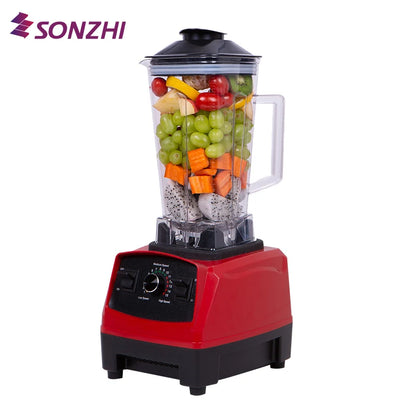 Big Sale Factory Price Commercial Blender Juicer with Stainless Steel Blades Hotel Use German Language Support High Quality