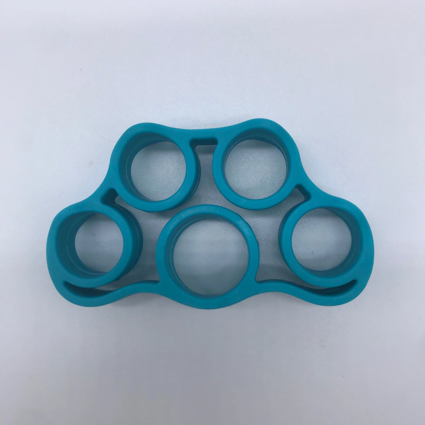 Anti-Slip Circular Silicone Five Finger Pulling Device 6-Piece Set Light/Medium/Heavy Resistance Hand Rehabilitation Hand