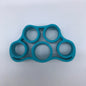 Anti-Slip Circular Silicone Five Finger Pulling Device 6-Piece Set Light/Medium/Heavy Resistance Hand Rehabilitation Hand