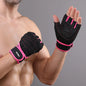 VBOSI Manufacturer Adjustable Wholesale Custom LOGO Light Half-fingers Sports Gym Gloves Weightlifting Cycling Workout