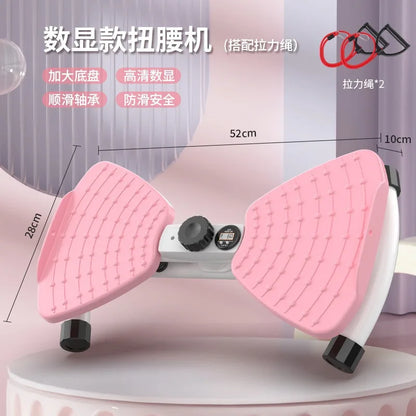 Home Women's Silent Waist Training Machine ABS Rotating Waist Slimming Twisting Device Home Exercise Twisting Waist Disc