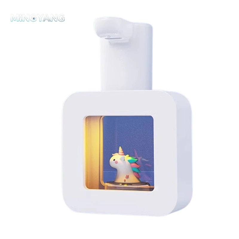 Household Automatic Hand Sanitizer Foam Dispenser Wall-Mounted Induction Electric Soap Dispenser 200-300L Capacity