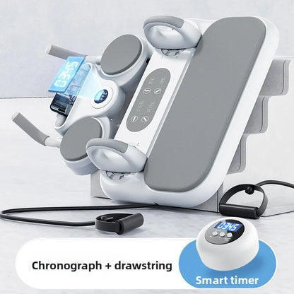 6-in-1 Multifunctional PC Fitness Board Abdominal Wheel Automatic Rebound Core Muscle Abs Muscle Slimming Eco-Friendly Unisex