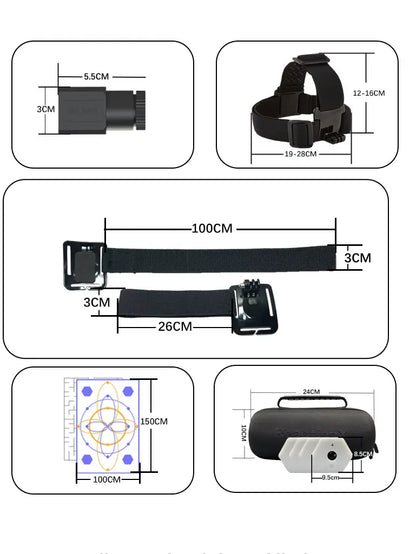 Multi-Functional Sports Entertainment Laser Motion Sensing Head Waist Limb Dynamic Neural Rehabilitation Training Equipment 2