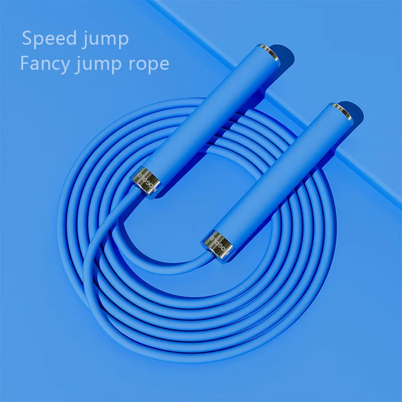 Mogold Durable Shatterproof Outdoor Jump Rope for Kids Exercise with Aluminum Alloy PVC Silicone Handle-Unisex Customizable